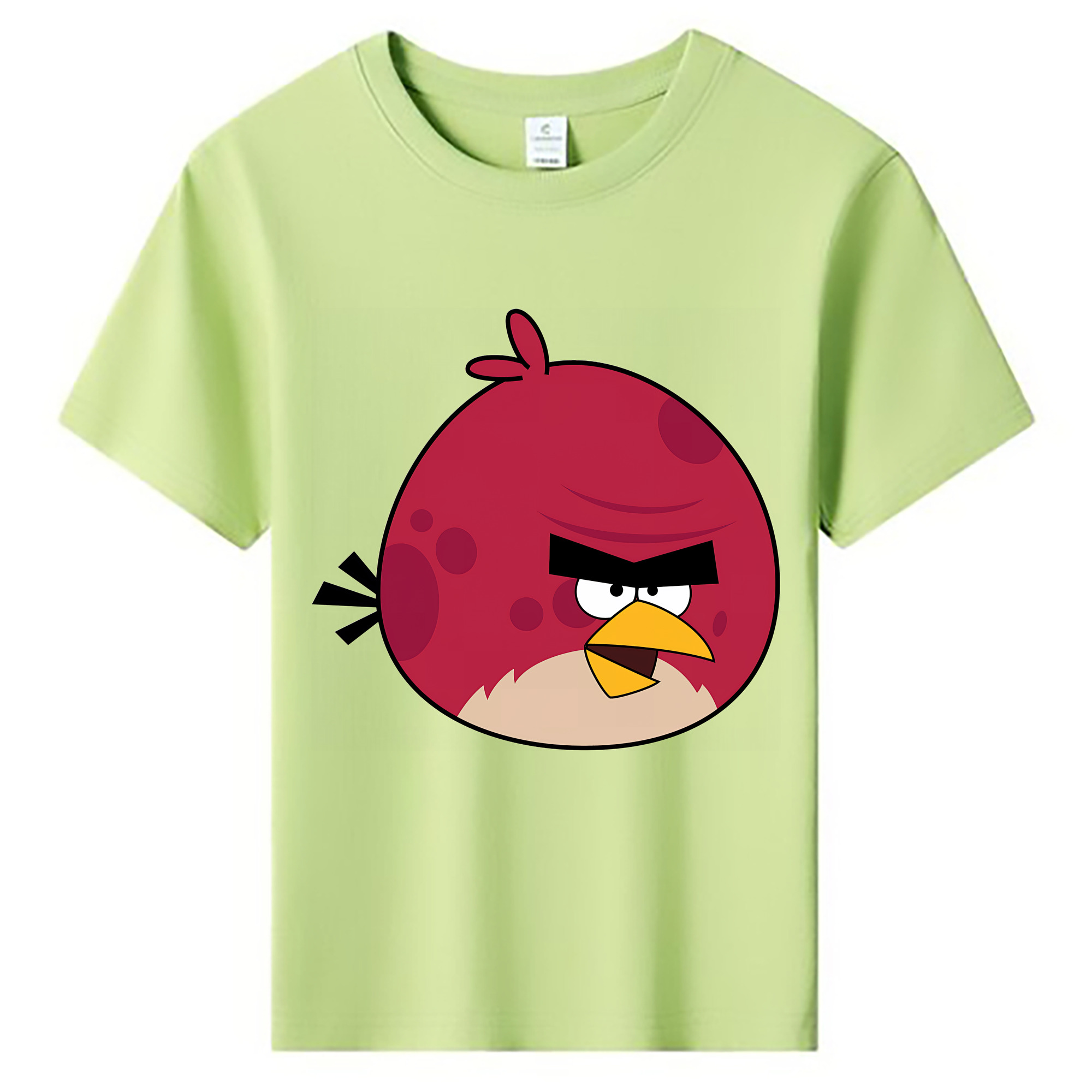 （画像用） Angry Birds アングリーバード 綿100％キッズTシャツ（フロントプリント）